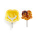 Moule à glace Lékué en silicone Platinum - Forme pretzel