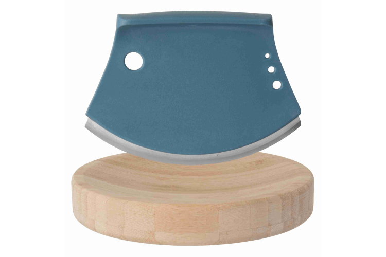 Set hachoir à herbes Berghoff Leo avec planche de découpe en bois