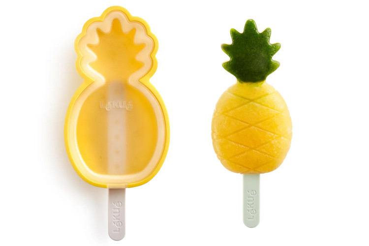 Moule &agrave; glace L&eacute;ku&eacute; en silicone Platinum - Forme ananas