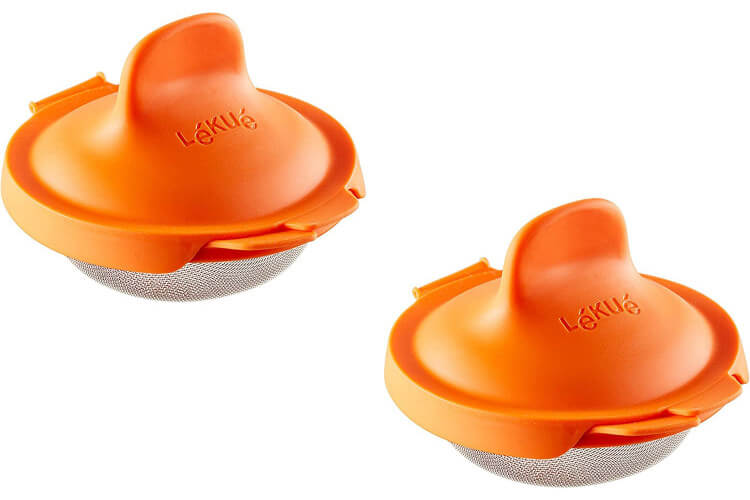 Lot de 2 ustensiles Lékué pour la cuisson des œufs pochés