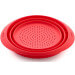 Passoire rétractable Lékué ø23cm en silicone Platinum - Rouge ou vert