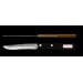 Couteau de table GÜDE Universel 10cm micro-denté manche noir/orange