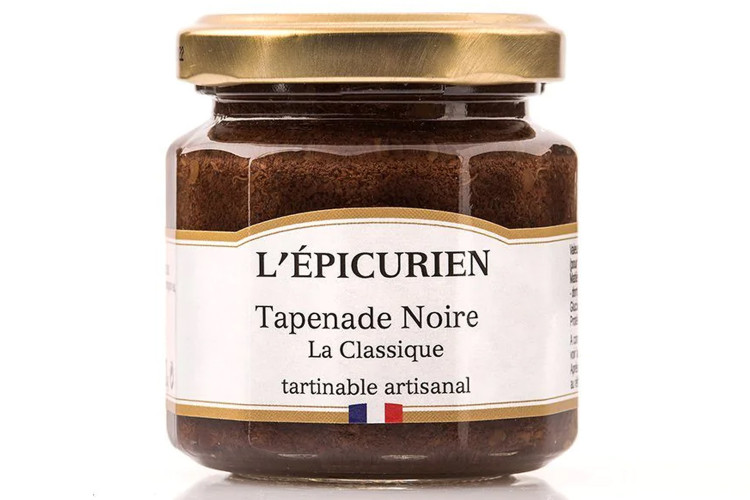 Tapenade noire La Classique L'&Eacute;picurien fabriqu&eacute;e en France 100g