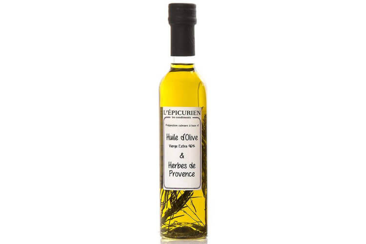 Huile d'Olive Vierge Extra 96% & Herbes de Provence L'Épicurien 25cl