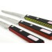 Couteau de table GÜDE Universel 10cm micro-denté manche noir/jaune