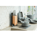 Bloc 6 couteaux Berghoff Legacy avec aiguiseur et 3 planches