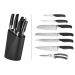 Bloc 6 couteaux Berghoff Onyx avec sécateur