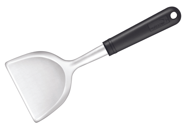 Pelle plancha en acier inox avec manche en ABS 26 x 10 cm