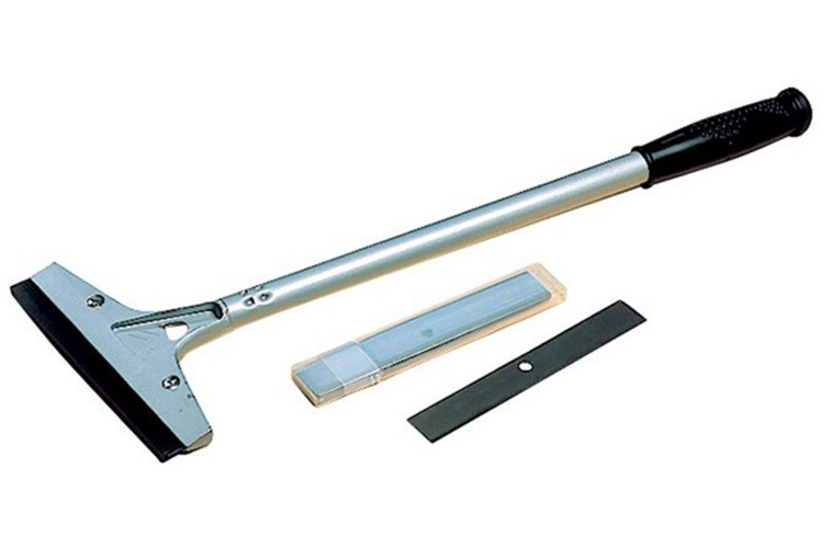 Grattoir universel Matfer manche 40cm + 4 lames en inox