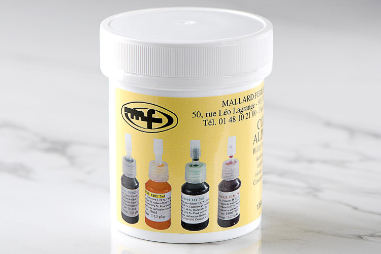 Lot Mallard Ferri&egrave;re de 4 colorants alimentaires liquides 7ml