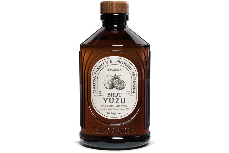 Sirop de yuzu brut artisanal Bacanha certifi&eacute; biologique 40cl