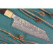 Couteau bunka japonais artisanal Takeshi Saji VG10 Rainbow 16,5cm