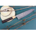 Couteau de chef japonais artisanal Takeshi Saji VG10 Rainbow 24cm