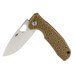 Couteau pliant Honey Badger Flipper D2 Large 01HO029 manche nylon / fibres de verre tan 11,7cm