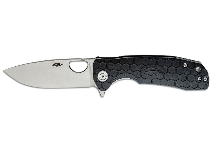 Couteau pliant Honey Badger Flipper D2 Small 01HO032 manche nylon / fibres de verre noir 9,4cm