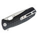 Couteau pliant Honey Badger Flipper D2 Small 01HO032 manche nylon / fibres de verre noir 9,4cm