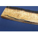Barre aimantée artisanale Essences Creations 45cm bouleau madré brûlé Shu Sugi Ban modèle 2