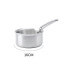 Set de 3 casseroles De Buyer Alchimy en inox 18/10 3 plis 16, 18 et 20cm