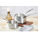 Set de 3 casseroles De Buyer Alchimy en inox 18/10 3 plis 16, 18 et 20cm