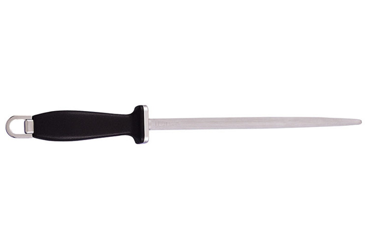 Fusil &agrave; aiguiser Fischer Id&eacute;al m&egrave;che ronde 25cm grain fin