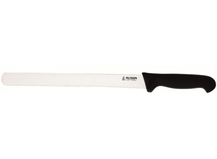 Couteau &agrave; g&eacute;noise et entremets lame demi lune 28cm Au Nain