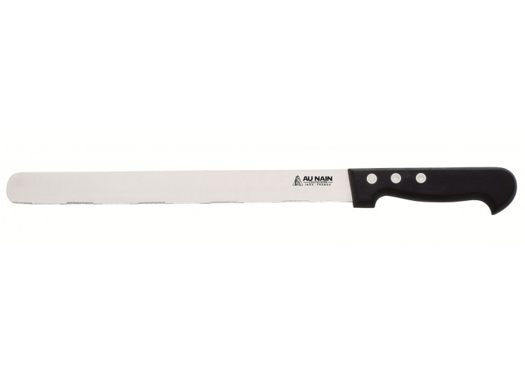 Couteau &agrave; Millefeuille lame &agrave; dents fines 30cm Au Nain