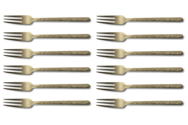 Set de 12 fourchettes de table Culter Kodai 3 dents 16,3cm
