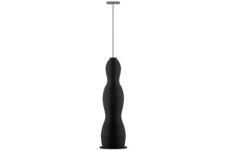 Mousseur &agrave; lait &eacute;lectrique Alessi Pulcina design par Michele De Lucchi