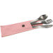 Couverts nomades Cookut Nabu en inox avec pochette
