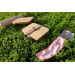Couverts nomades Cookut Nabu en inox avec pochette
