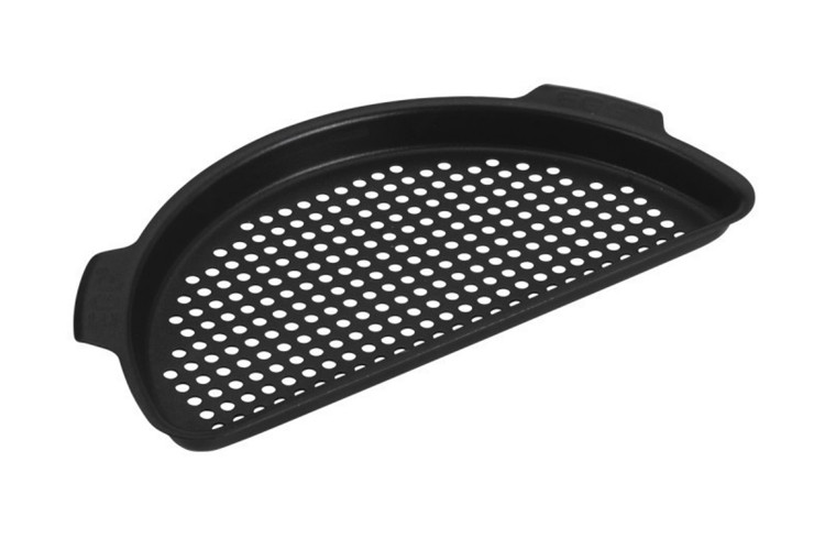 Demi grille perfor&eacute;e en aluminium pour barbecue Big Green Egg Large