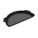 Demi grille perforée en aluminium pour barbecue Big Green Egg Large
