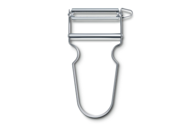 &Eacute;plucheur STAR Victorinox tout inox lame dentel&eacute;e double tranchant