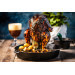 Support à rôtir vertical pliable pour canette de bière Big Green Egg pour poulet