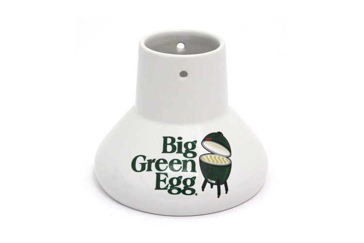 Support &agrave; r&ocirc;tir vertical en c&eacute;ramique Big Green Egg pour poulet
