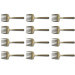 Set de 12 fourchettes râteau Culter Kodai 11,3cm