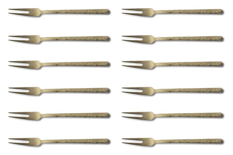 Set de 12 fourchettes de table Culter Kodai 2 dents 17,9cm