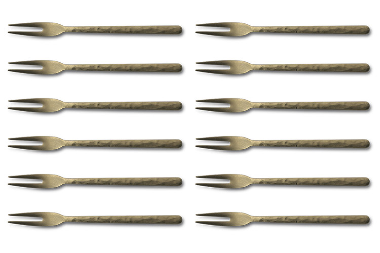 Set de 12 fourchettes &agrave; dessert Culter Kodai 13,8cm