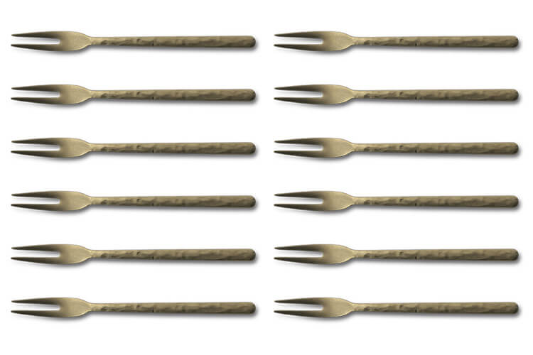Set de 12 fourchettes à dessert Culter Kodai 13,8cm
