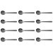 Set de 12 cuillères à moka Culter Kodai 9,8cm