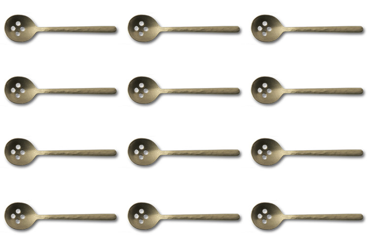 Set de 12 cuill&egrave;res &agrave; moka Culter Kodai 9,8cm