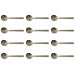 Set de 12 cuillères à moka Culter Kodai 9,8cm