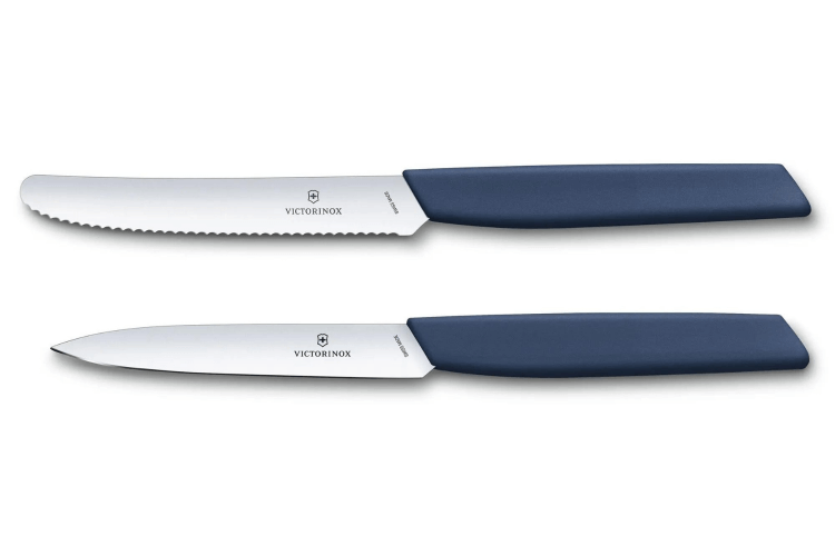 Set 2 couteaux Victorinox modèle Swiss Modern Marine édition limitée 2022