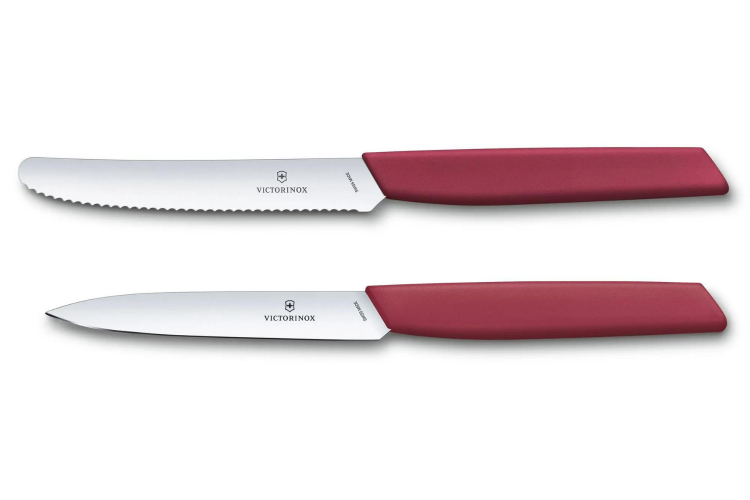 Set 2 couteaux Victorinox Swiss Modern Berry - &eacute;dition limit&eacute;e 2022