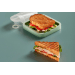 Étui à sandwich Lékué réutilisable en silicone avec couvercle
