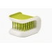 Brosse Joseph Joseph pour couteaux et couverts en polymère vert