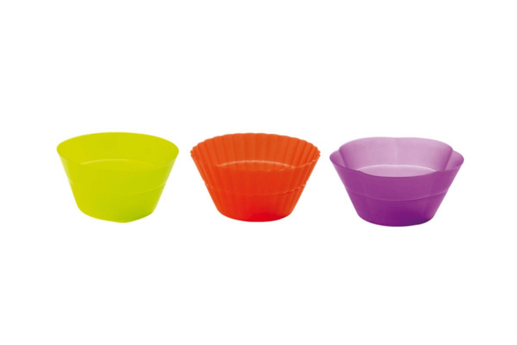 Set de 12 mini moules Mastrad pliables en silicone