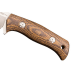 Couteau Muela Tuareg 10G 9334 lame 10cm manche en micarta jute marron et moutarde + étui en cuir