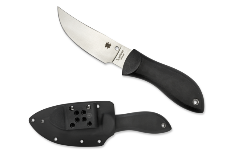 Couteau Spyderco Moran Upswept FB01 lame 10cm manche nylon et fibre de verre + &eacute;tui Kydex