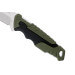 Couteau Buck 657 Pursuit Large Guthook 0657GRG lame 11,4cm manche nylon/fibres de verre vert + étui polyester